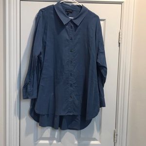 Universal Standard Blue Tunic size Small